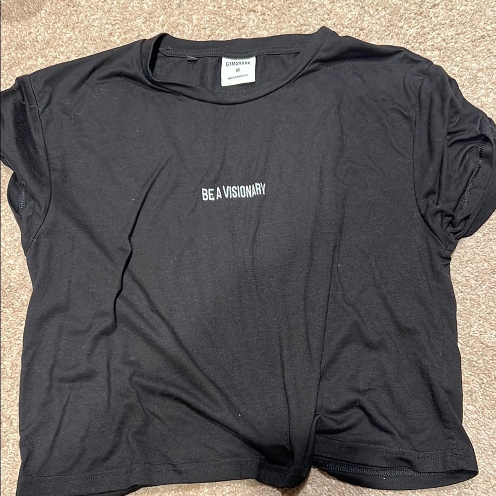 Gymshark Black Visionary Tee